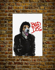 'Michael Wooferson' Personalized Pet Poster