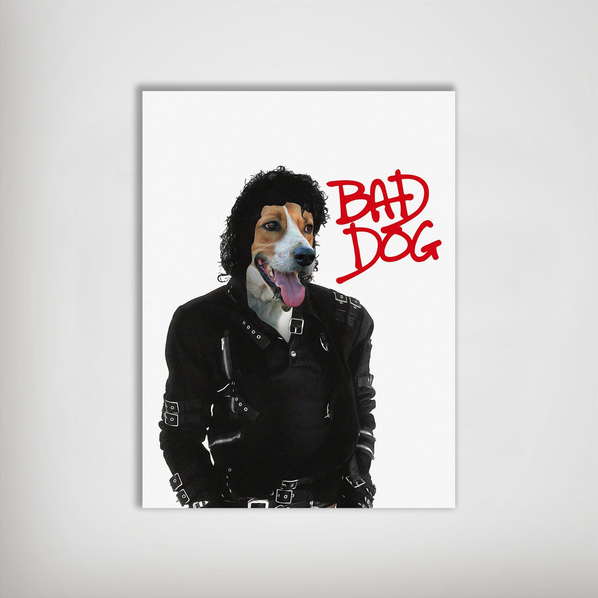 &#39;Michael Wooferson&#39; Personalized Pet Poster