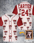 Cincinnati Red Doggos Custom Baseball Jersey
