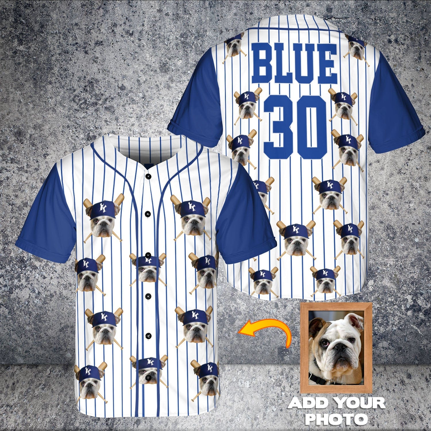 Custom dog hot sale baseball jerseys