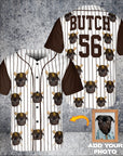 Camiseta de béisbol personalizada de los Padres de San Doggo