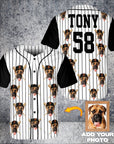 San Franpawsco Giants Custom Baseball Jersey