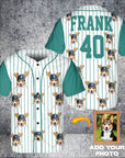 Seattle Doggo Mariners Custom Baseball Jersey