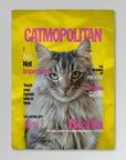 'Catmopolitan' Personalized Pet Blanket