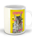 Taza personalizada para mascotas 'Catmopolitan'