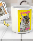 Taza personalizada para mascotas 'Catmopolitan'