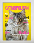 'Catmopolitan' Personalized Pet Poster