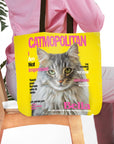'Catmopolitan' Personalized Tote Bag