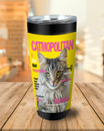 'Catmopolitan' Personalized Tumbler