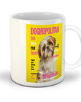 Taza personalizada para mascotas 'Dogmopolitan'