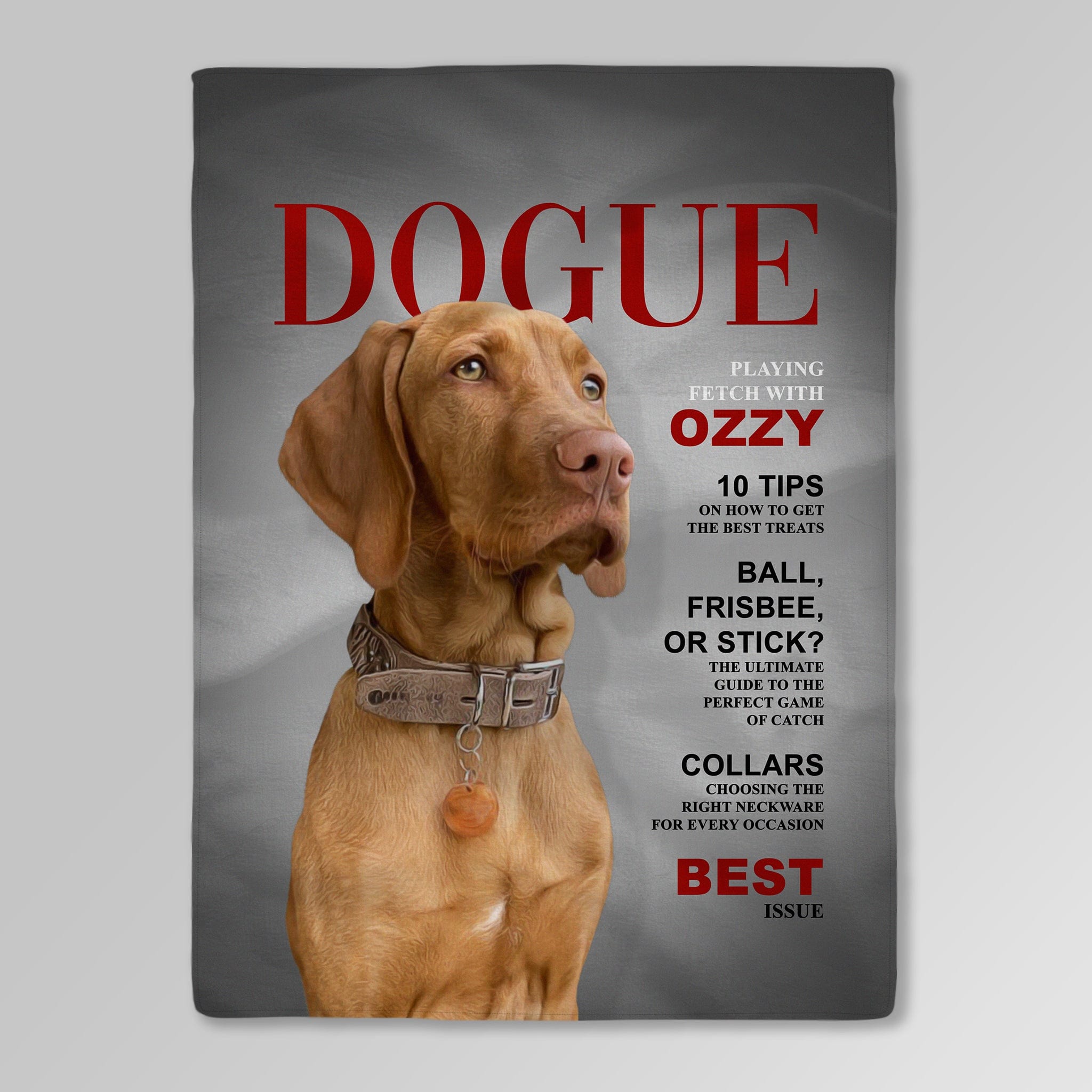 Manta personalizada para mascotas &#39;Dogue&#39;
