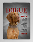 'Dogue' Personalized Pet Blanket