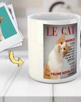 'Le Cat' Personalized Pet Mug