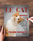 Puzzle personalizado para mascotas 'Le Cat'