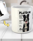 Taza personalizada para mascotas 'Playdog'