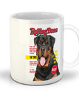 'Rolling Bone' Personalized Pet Mug