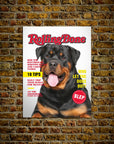 Póster Mascota personalizada 'Rolling Bone'