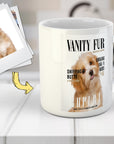 Taza personalizada para mascotas 'Vanity Fur'