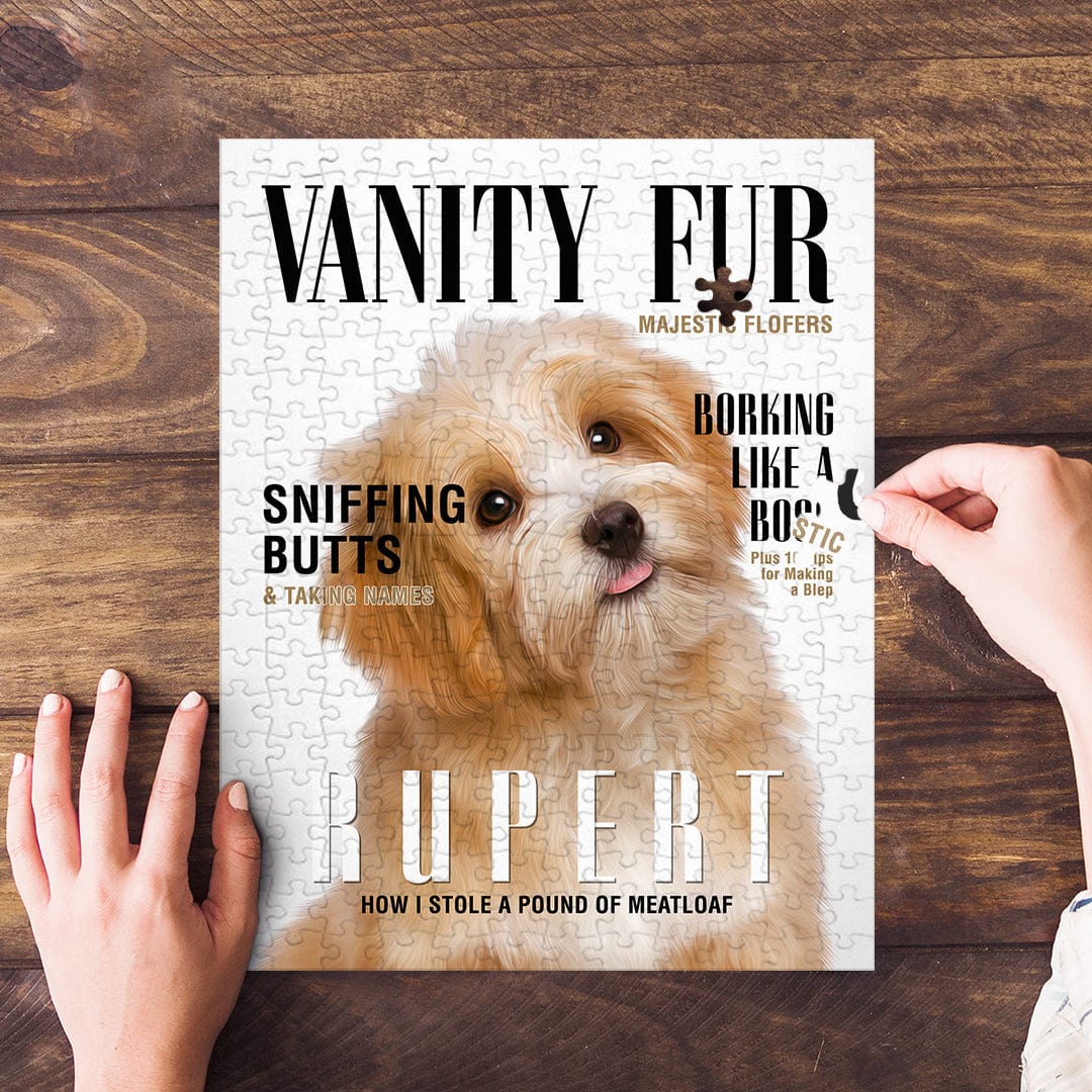 &#39;Vanity Fur&#39; Personalized Pet Puzzle