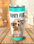 Vaso personalizado 'Vanity Fur'