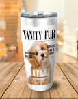 'Vanity Fur' Personalized Tumbler