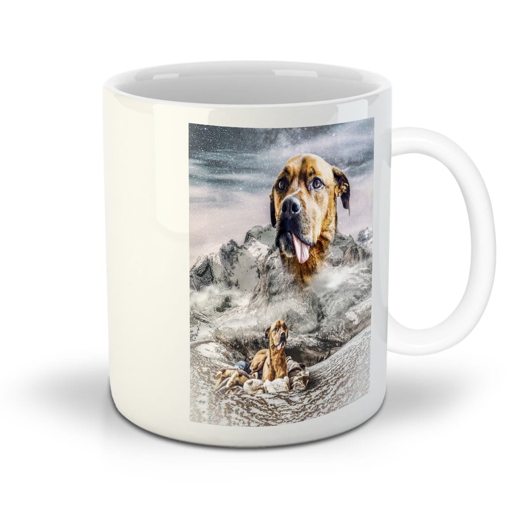 &#39;Majestic Snowy Mountain&#39; Personalized Mug