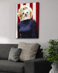 'Marilyn Monpaw' Personalized Pet Canvas