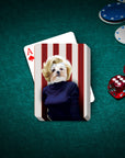 'Marilyn Monpaw' Personalized Pet Playing Cards