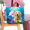 Load image into Gallery viewer, &#39;The Mermaid&#39; Personalized Tote Bag