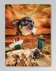 'Mexican Desert' Personalized Pet Blanket