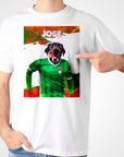 Camiseta personalizada para mascotas 'México Doggos Soccer'