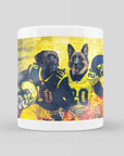 'Michigan Doggos' Personalized 2 Pet Mug