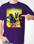 'Michigan Doggos' Personalized 2 Pet T-Shirt