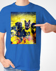 'Michigan Doggos' Personalized 2 Pet T-Shirt