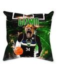 'Milwaukee Pugs' Personalized Pet Throw Pillow