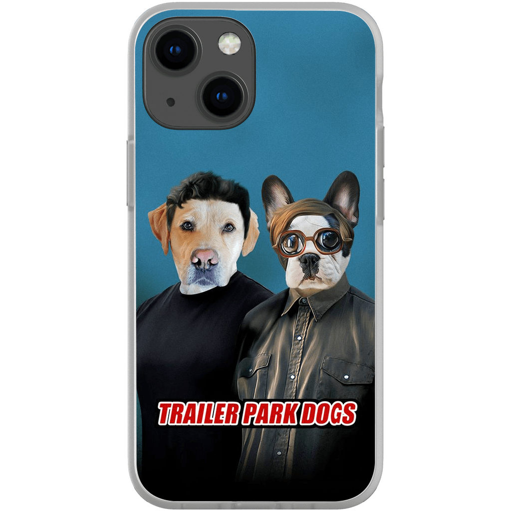 &#39;Trailer Park Dogs 1&#39; Personalized 2 Pets Phone Case