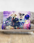 'Minnesota Doggos' Personalized 2 Pet Blanket