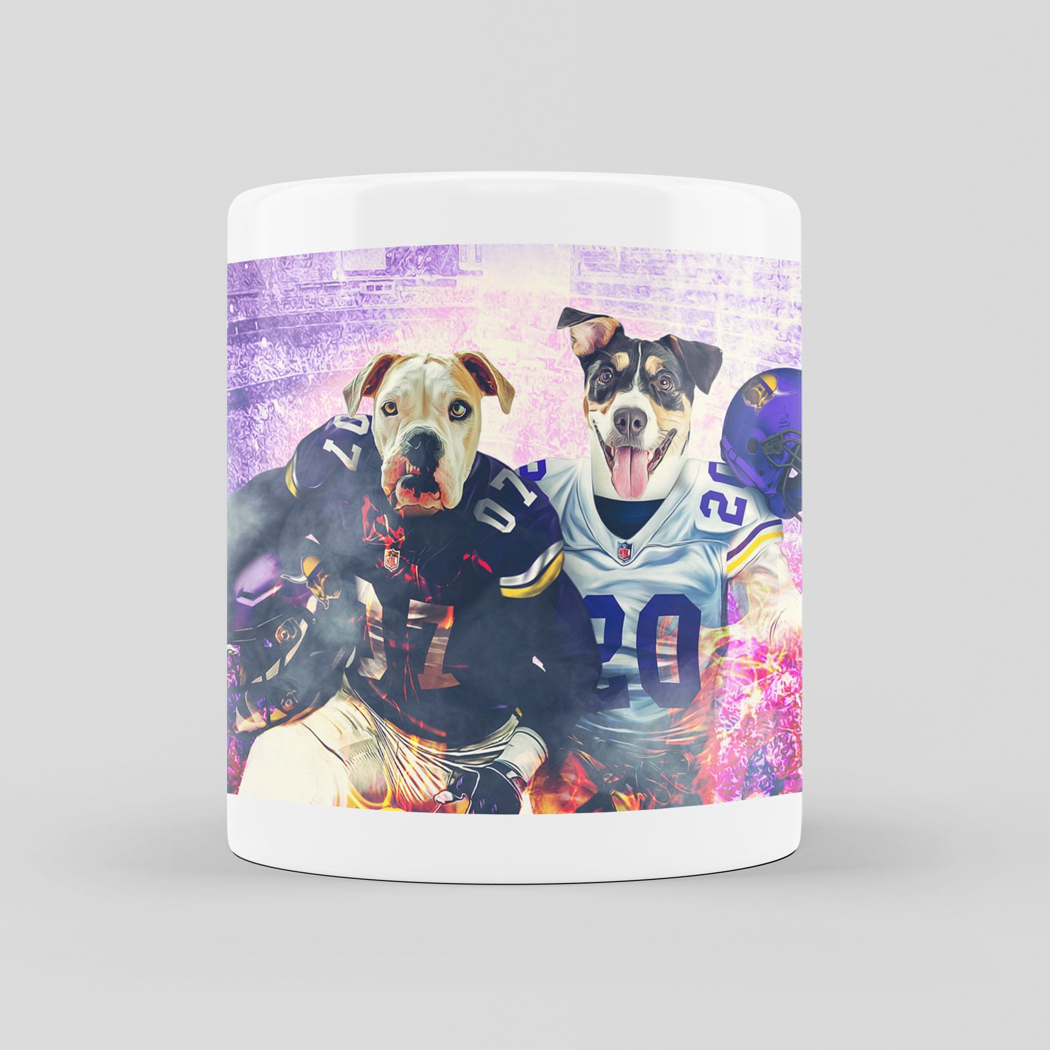 &#39;Minnesota Doggos&#39; Personalized 2 Pet Mug