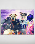 'Minnesota Doggos' Personalized 2 Pet Poster