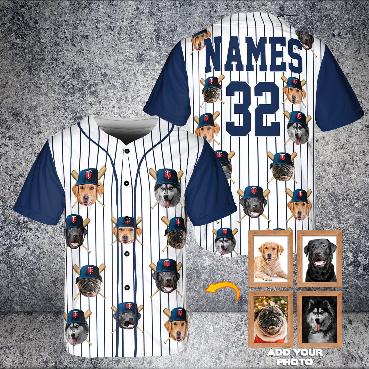 Jersey de béisbol personalizado de los Minnesota Doggo Twins