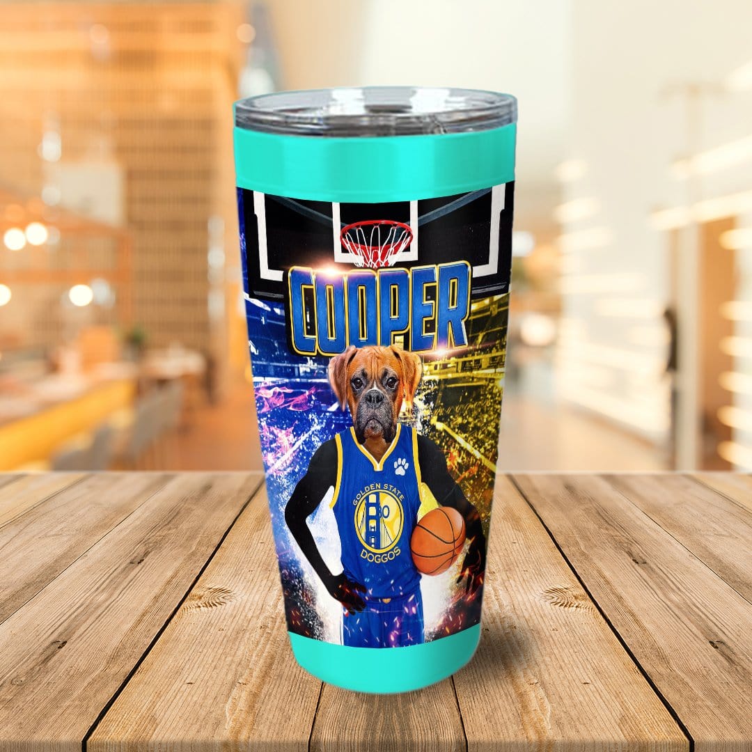 &#39;Golden State Doggos&#39; Personalized Tumbler