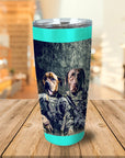 'The Army Veterans' Personalized 2 Pet Tumbler