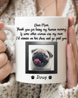 'Dear Pet Mom' Custom Pet Mug