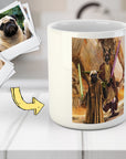 'Yodogg & Jedi-Doggo' Personalized 2 Pet Mug
