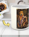 'Chewdogga & Dogg-E-Wok' Personalized 2 Pet Mug