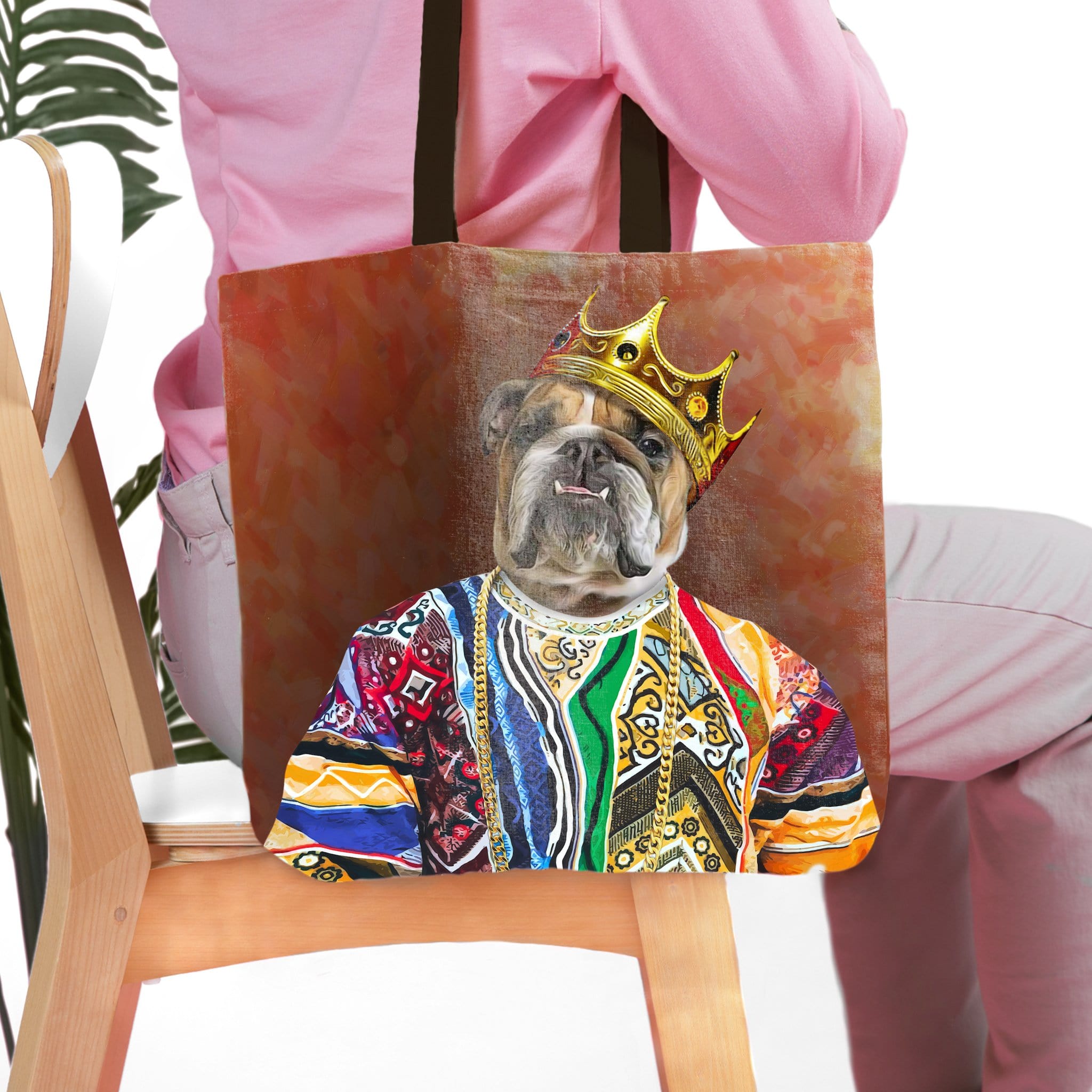 'Notorious D.O.G.' Personalized Tote Bag