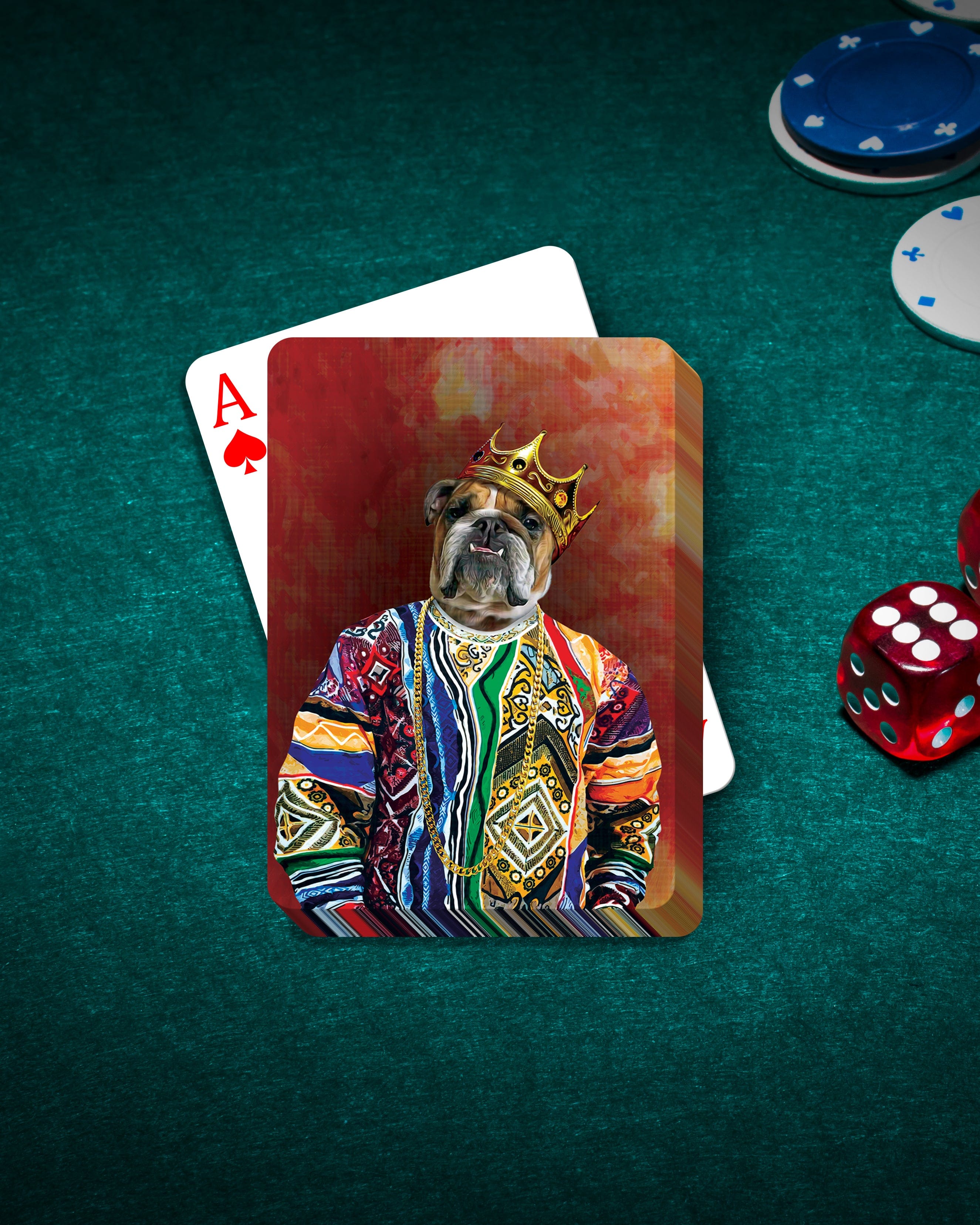 &#39;Notorious D.O.G.&#39; Personalized Pet Playing Cards
