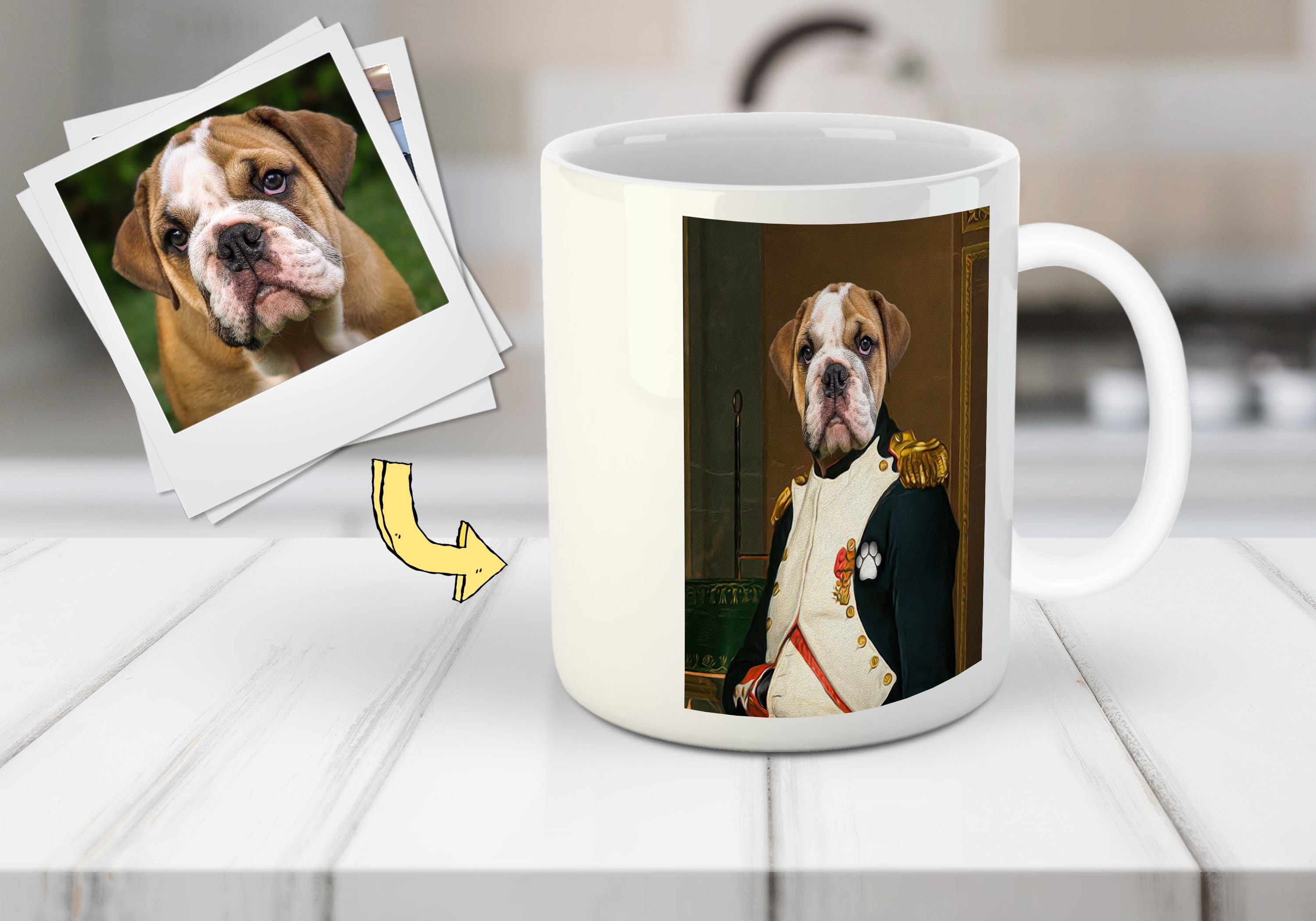 &#39;Napawleon&#39; Personalized Pet Mug