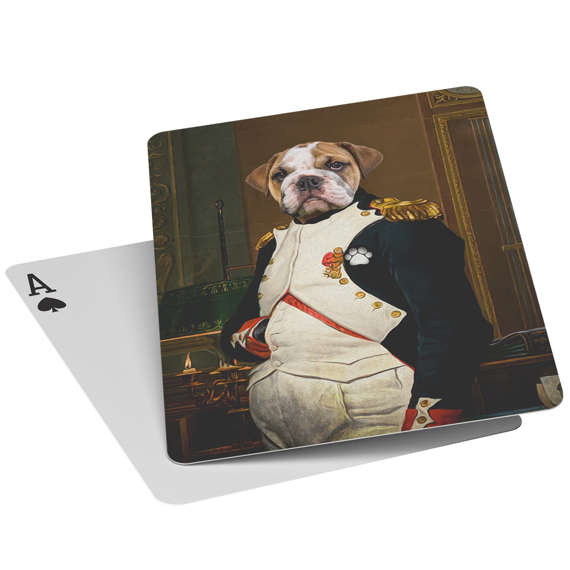 &#39;Napawleon&#39; Personalized Pet Playing Cards