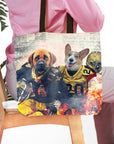 'New Orleans Doggos' Personalized 2 Pet Tote Bag